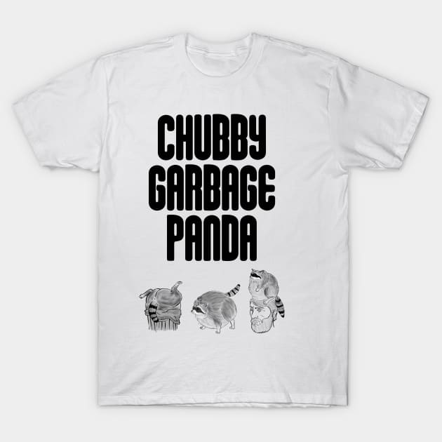 chubby garbage panda T-Shirt by Bertoni_Lee